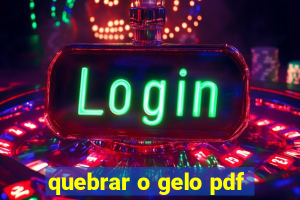 quebrar o gelo pdf